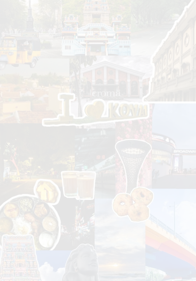 Landmarks of Coimbatore city